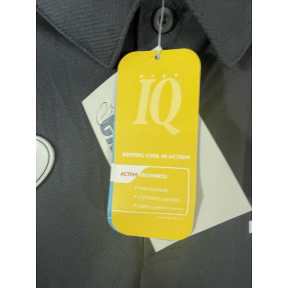 NWT XXL NRG Park Extreme Polo Uniform Shirt Top Black Red Houston Reliant Park - Picture 5 of 8